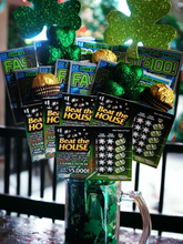 Load image into Gallery viewer, $75 Lotto Scratch Off Gift Bouquet
