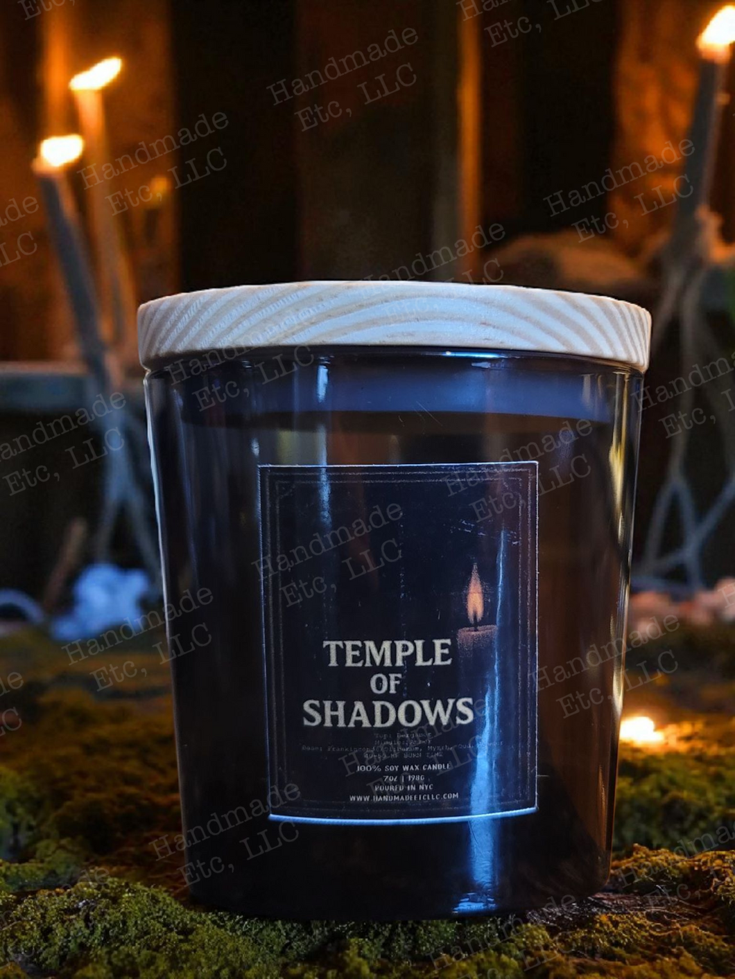 Temple of Shadows Halloween Candle 7oz